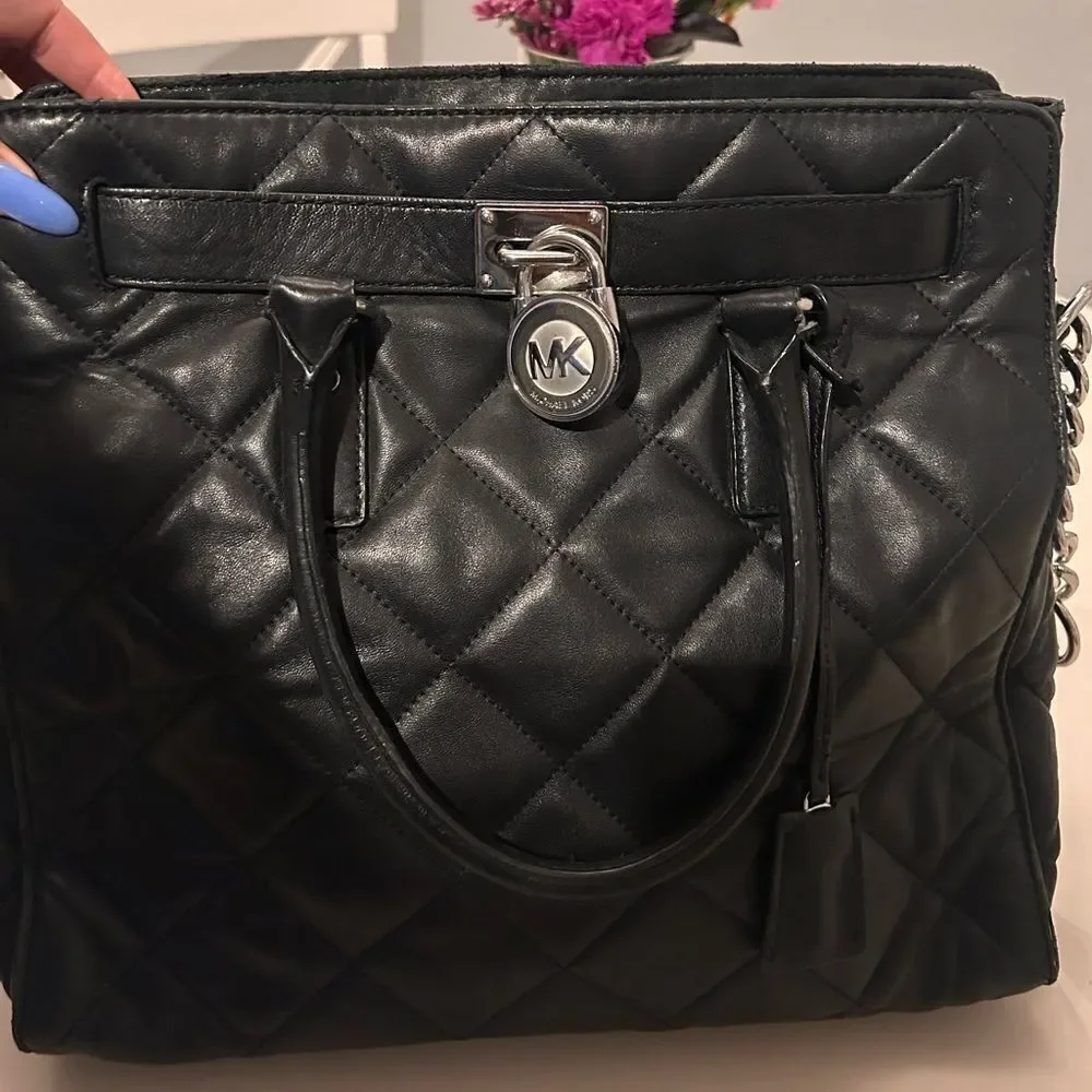 Michael Kors Quilted Hamilton Bag